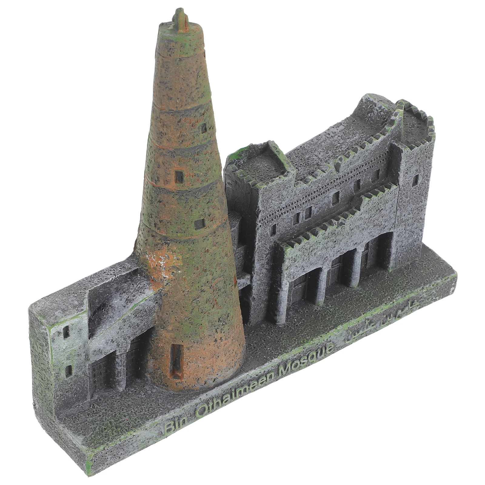 

Aquarium Castle Decoration Resin Craft Fish Tank Accessory Vintage Style Natural Landscape Mini Statue Desktop Garden