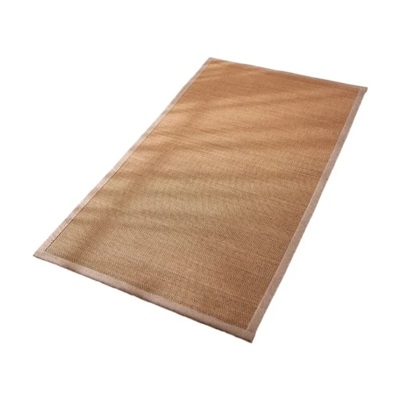 Bamboo Carpet Japanese Tatami Mat Design Area Rugs Breathable Bedroom Living Room Anti-Skid Washable Home Floor Rug Rectangle