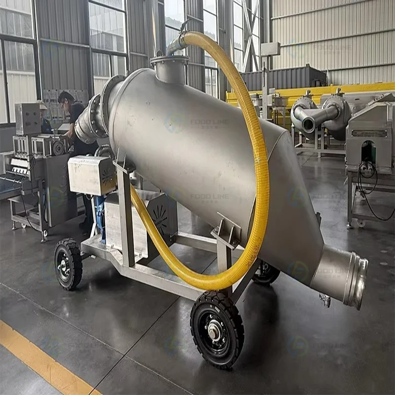 Customized Vacuum Fish Pump Live Fish Transport System High Capacity Water Transfer Machine Aquaculture Processing Equipment