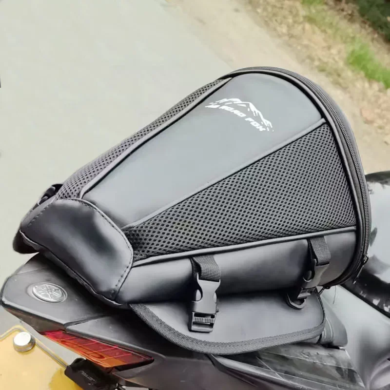 

Motorcycle Tail Bag Multifunctional Motorbike Backseat Bag Rear Seat Luggage Storage Bag