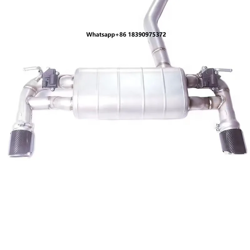 High Quality Stainless Steel Mirror Polished 1.5mm Thick Muffler Valves Exhaust Pipe   h003