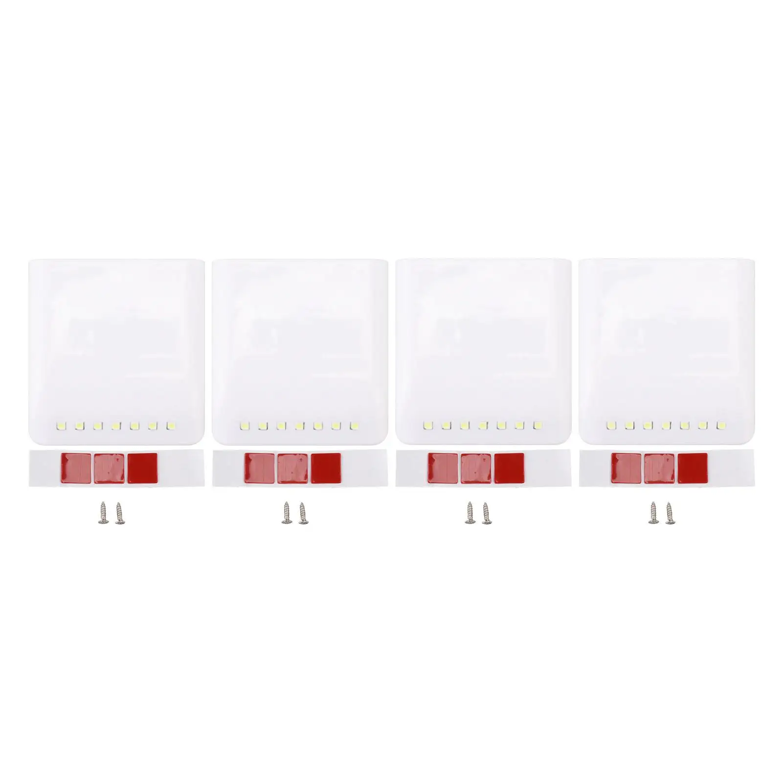 

Cabinet Lights Closet for cupboard 4-Pack Invisible Design 2700K Warm White