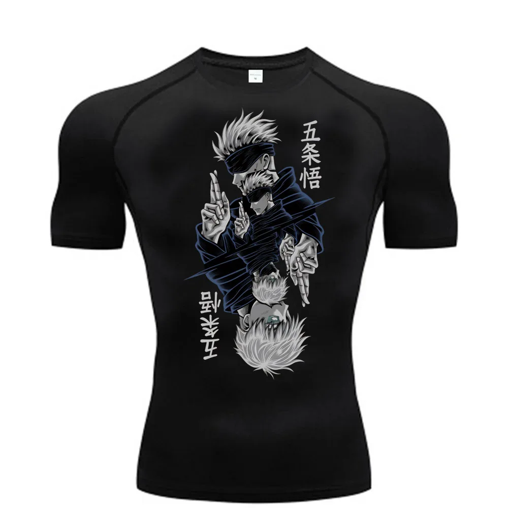 Gojo Satoru top tees Gym Fitness Sportshirts scene  gyaru dollette funny jojifuku y2k party summer
