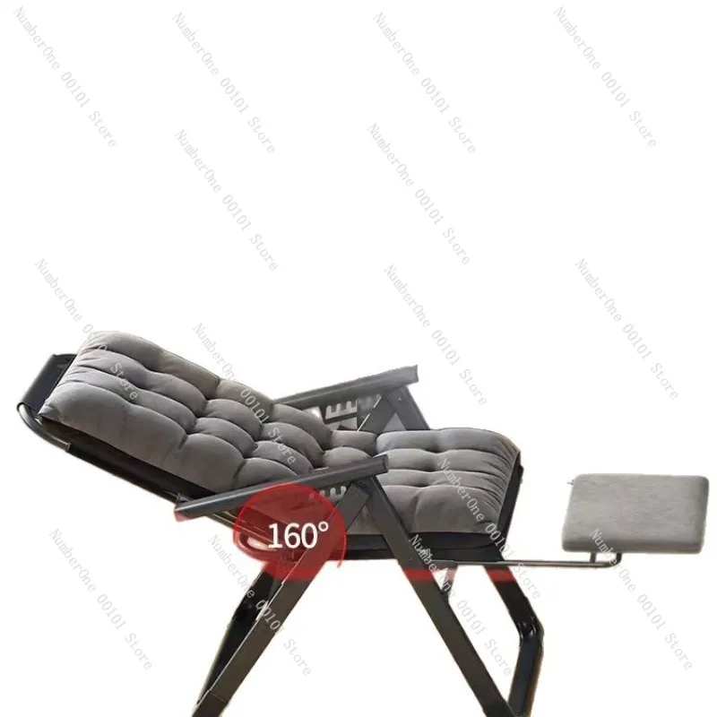 

Складное офисное кресло для отдыха, удобное кресло для обеденного перерыва, ленивый диван в общежитии со спинкой для домашнего использования