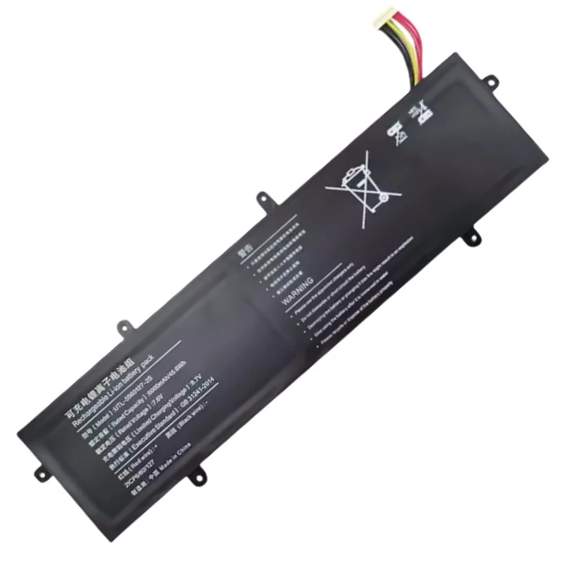 bateria do portatil u5060127pv 2s utl5960127 2s 76v 546 wh 6000mah para jumper jnc13 ezbook s5 pro 12512 12128 netbook u5060127pv2s1p 01