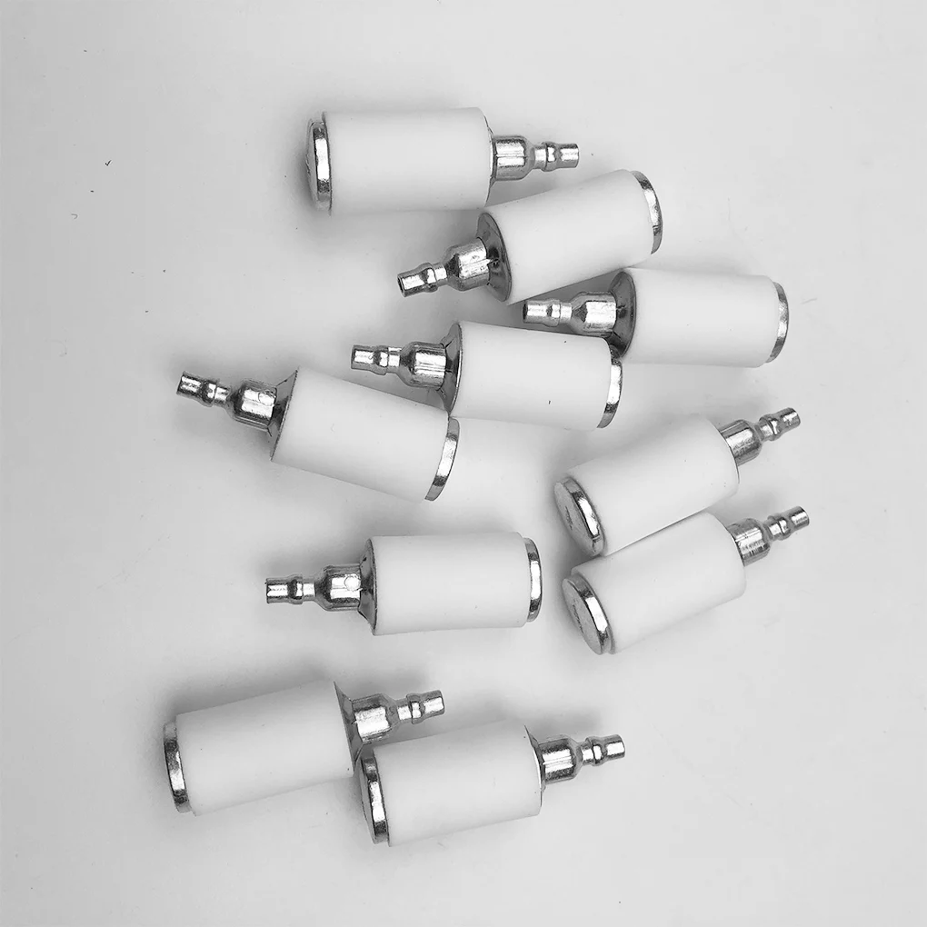 10pcs/set Chainsaw Fuel Filter Grass Trimming Bush Grooming Saw Oil Filters Tool Hardware Replacement for Poulan 2050/2150/2375