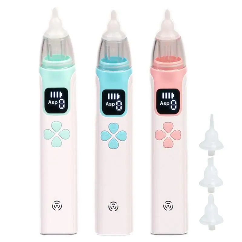 

Toddler Electric Snot Aspirators Automatic Newborns Nasal Cleaner Rechargeable Detachable Anti-reflux for Baby Nursing supplies