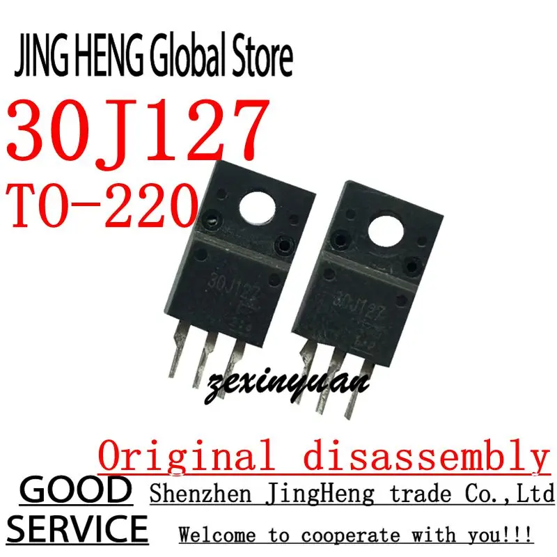 10PCS 30J127 TO-220 Original disassembly