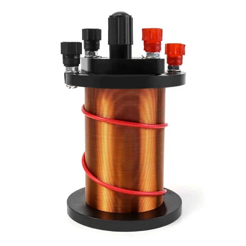 

1 PCS Demonstration Induction Coil With Primary Coil, As Shown Copper Secondary Coil And Cylindrical Magnet For Physics Teaching