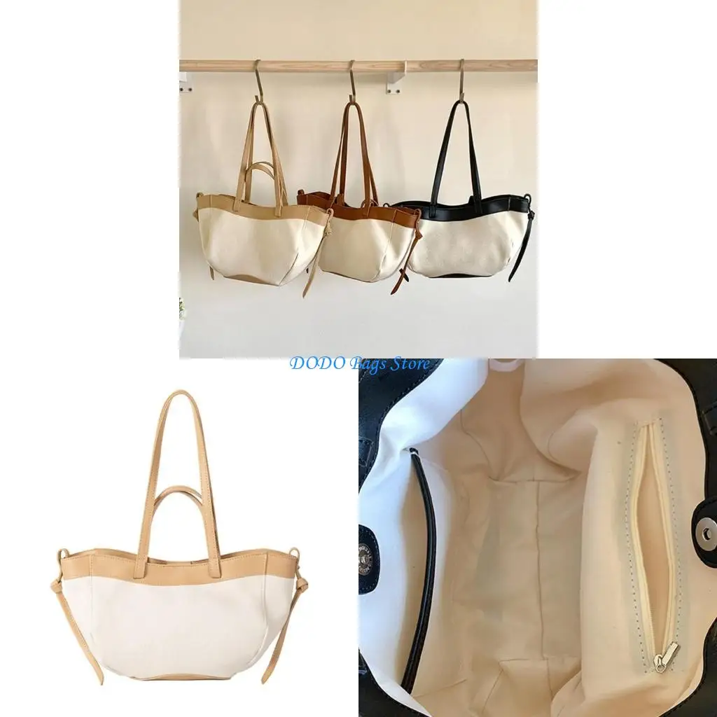 

Handbag Trendy Shoulder Bag Canvas Purses Bags Casual Handbag Purses Satchel