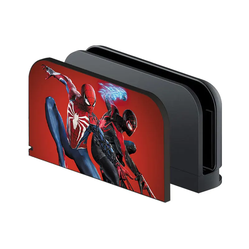 Couvercle de protection de plaque frontale pour Nintendo Switch 2 2025, Station d'accueil TV, jeu Spider Hero, étui de plaque avant de remplacement décoratif