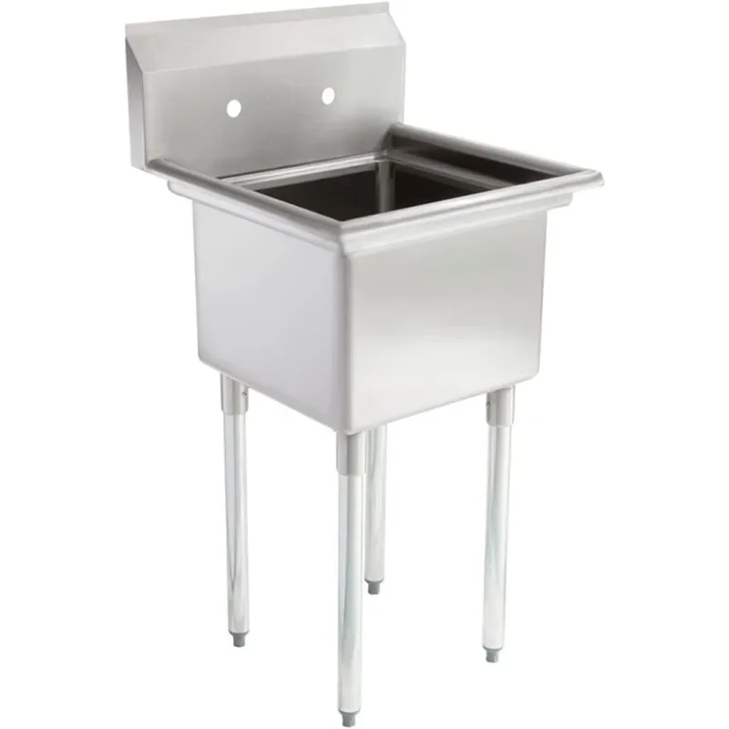 

Prep & Utility Sink 304 Stainless Steel Restaurant, Kitchen, Laundry, Garage NSF