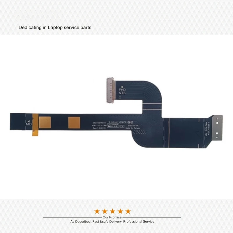 

A+New 0V0Y8C For Dell XPS13 9315 Non-Touch FHD HDP33 LVDS Cable Line LF-L23BP