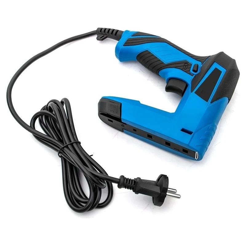T21C Power Tool 2 In 1 Electric Staple Gun Set For Upholstery Renovation For Diyer Home Owners EU Plug
