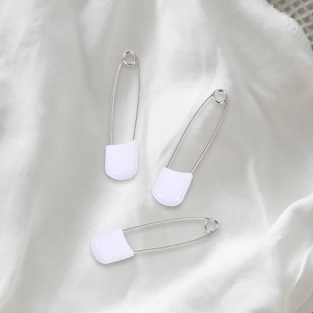 

30Pcs Diaper Pins for Cloth Diapers Safety Pin Large Baby Diaper Pins Reliable Zinc Alloy Fastening for Wipes and Clothing