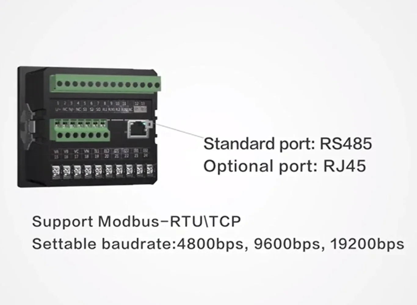 2025SPM33-E1 Single or three  phase power meter SOE  multifunction power meter  voltage meter for high votalot system