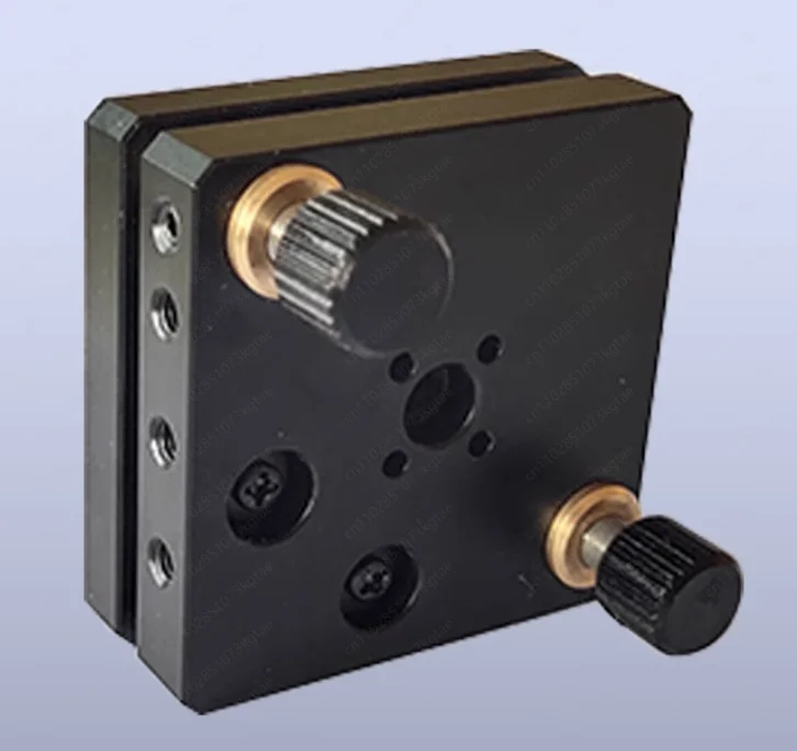 Precision two-axis tilt table optical manual tilt table laser deflection fine-tuning Angle displacement table optical holder
