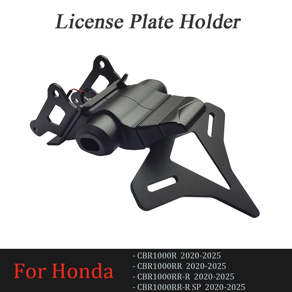 

Motorcycle License Plate Holder Fender Eliminator Registration Bracket For Honda CBR1000RR-R 2020 2021 2022 2023 2024 2025