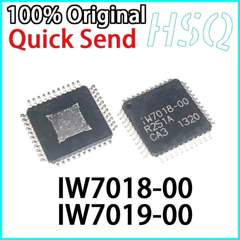 2PCS New Original IW7018-00 1W7019-00 LED Current Sharing Chip IC SMT QFP-44 LCD IC