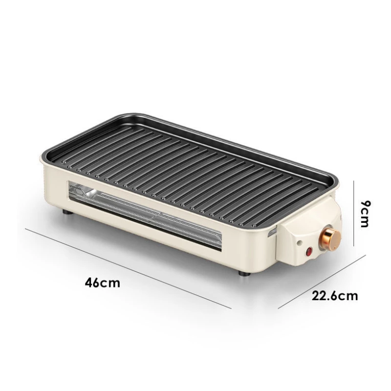 

Household Smokeless Electric Grill, Multifunctional, Convenient, and Detachable for Barbecue, Increasing Family Gatherings