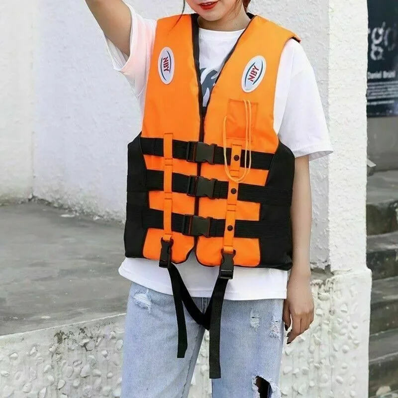 Neoprene Life Jacket Adult Kid Life Vest Water Sport Fish Water Sport Safety Lifes Vest Kayaking Boat Outdoor Swim Safety Clothe view 5