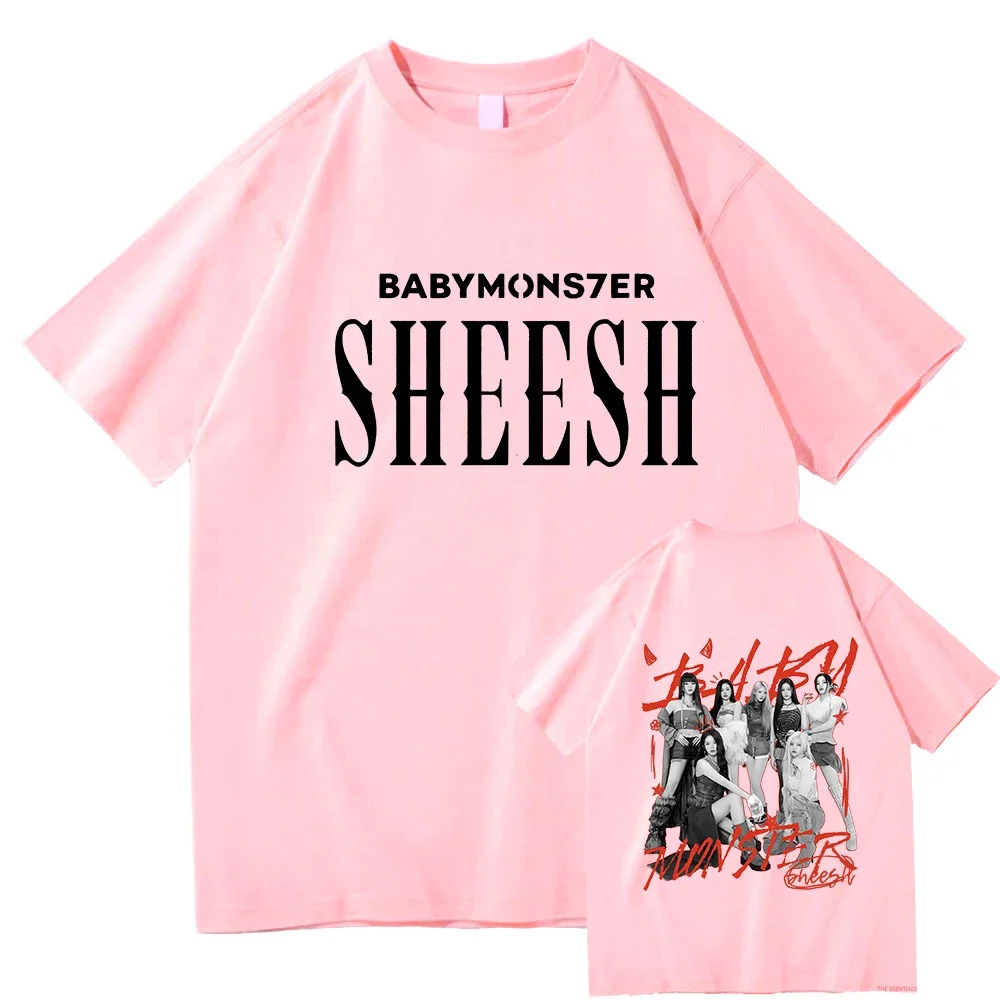 BABYMONS7ER Abum Sheesh T Shirts Cool Men/Women Clothes Harajuku Aesthetic Tshirt Unisex Streetwear Cotton Tops view 5