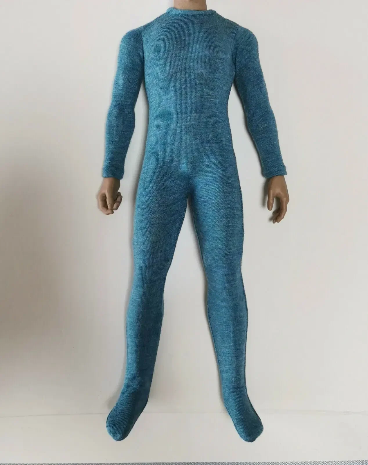 

1:6th Figure Accessory Blue jumpsuit Model For 12" male Body