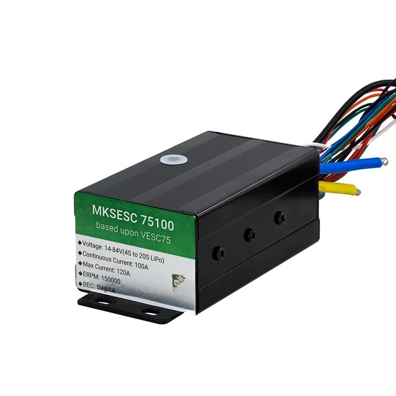 

75V100A Benjamin ESC, model aircraft FOC brushless motor VESC75