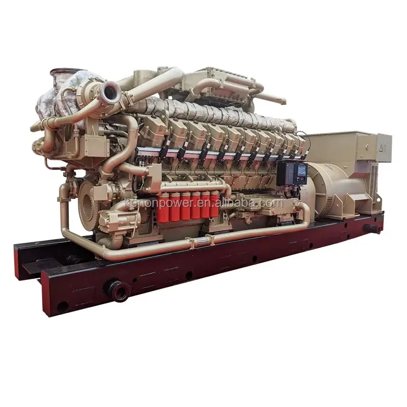 400Kw 500kw natural gas biogas engine generator by Jichai engine