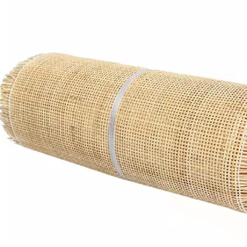 

40cm/45cm 0.3-5 Meters Natural Real Indonesian Checkered Rattan Cane Webbing Roll Furniture Chair Shoe Cabine Repair Material