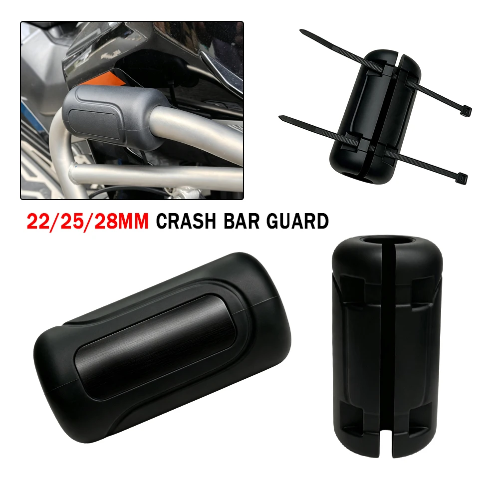 22/25/28mm Crash Bar Guard Engine Bumper Blocks For BMW R1250GS R1200GS/Adventure Honda Yamaha Suzuki Kawasaki Ducati