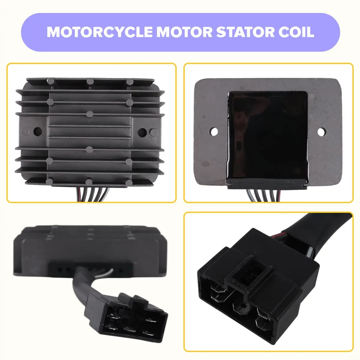 A23Z Motorcycle Magnetic Motor Stator Coil with Rectifier 31401-18G00 11483-18G00 32800-33E20 for GSX-R1000 2003-2004