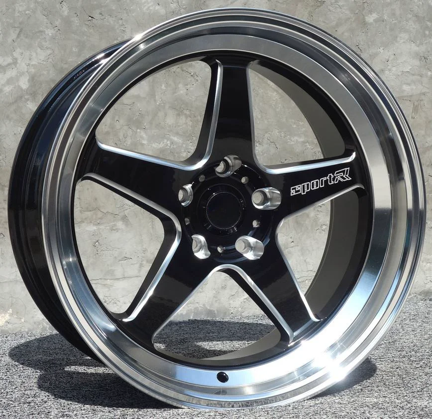 5 Spokes Deep Lip 18 Inch 18x9.5 18x10.5 5x114.3 Car Alloy Wheel Rims