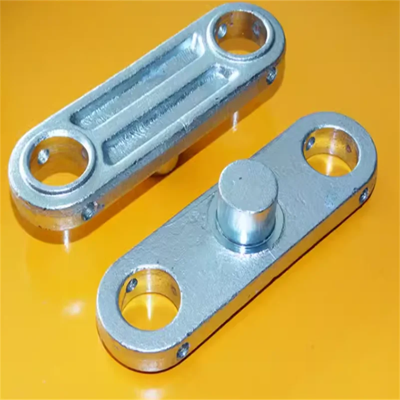 Manual Forklift Hydraulic Portable Accessory Foot Wheel Three-link Plate Clamp Plate