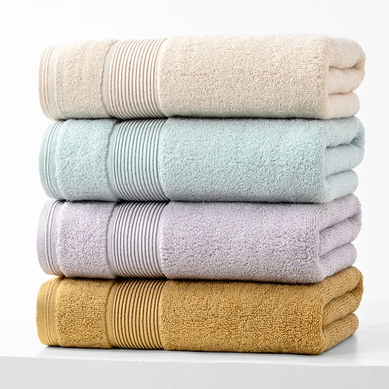 1/3PCS Bathroom Shower 100% Cotton 50X100CM Children's Bath Towel for Home Beach Thickened Soft Absorbent Adult Sports Face Towe