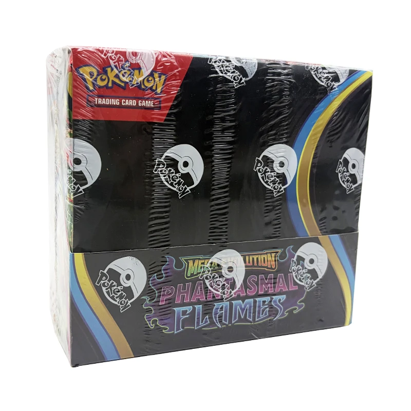 Pokemon Cards Trading PTCG Cartoon DESTINED RIVALS Cards Booster Pack Phantasmal Flames English Charizard ETB Collection Gifts