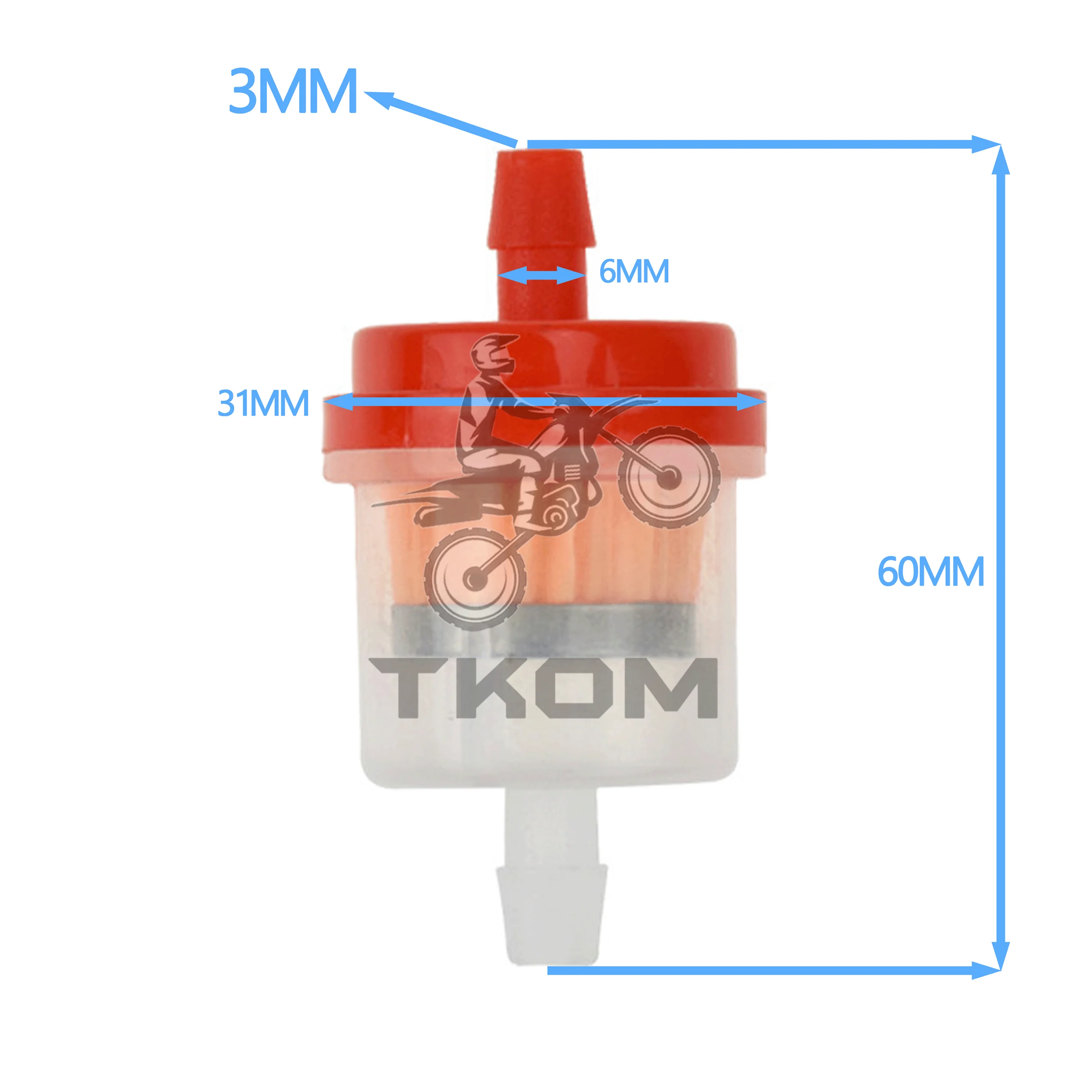 

Универсальный мотоциклетный газовый масляный фильтр для небольшого двигателя, аксессуары для мотоциклов, топливный фильтр, грязевой велосипед, квадроцикл