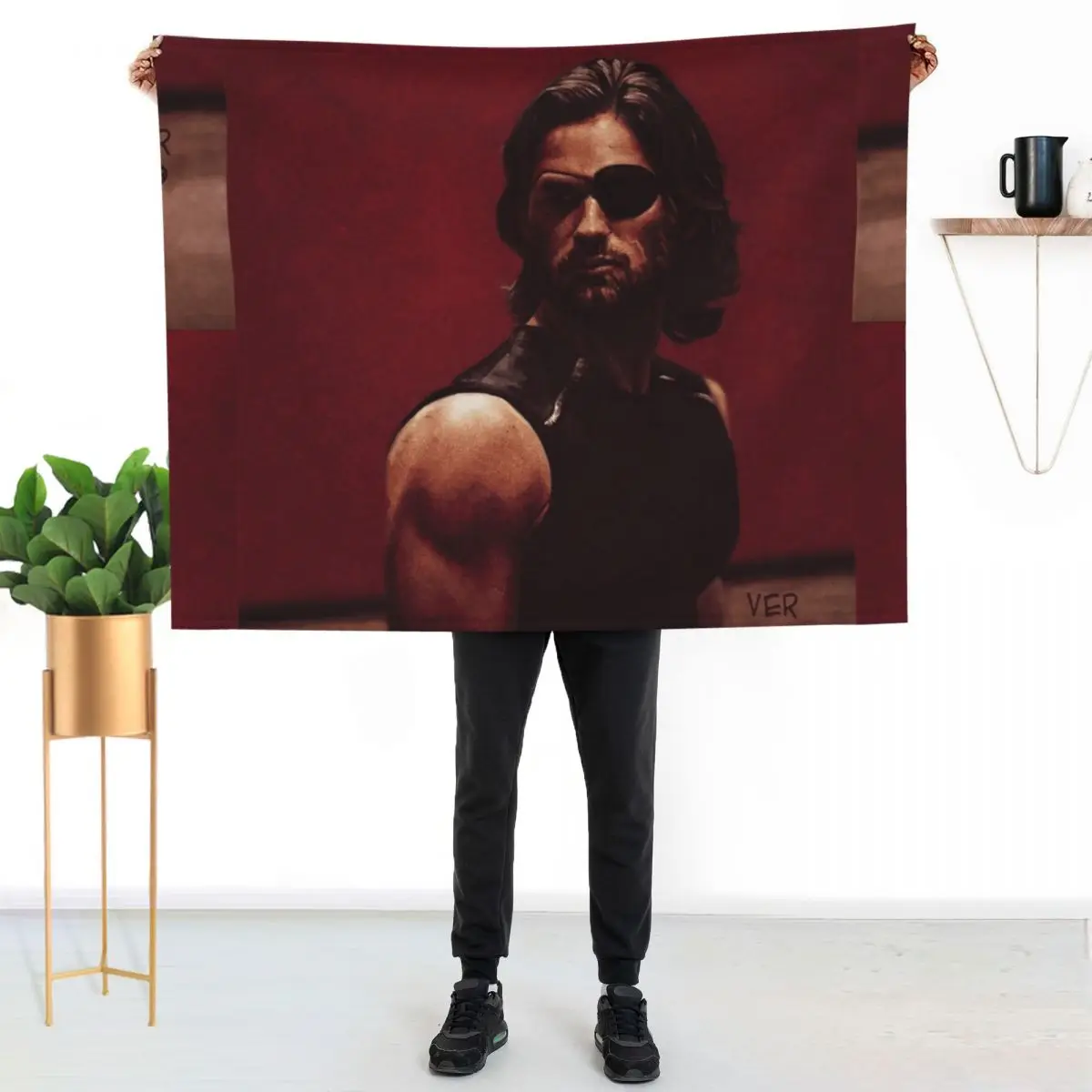 Kurt Russell Throw Blanket heavy to sleep wednesday Cute Plaid on the sofa bed plaid Decorative Throw Blankets