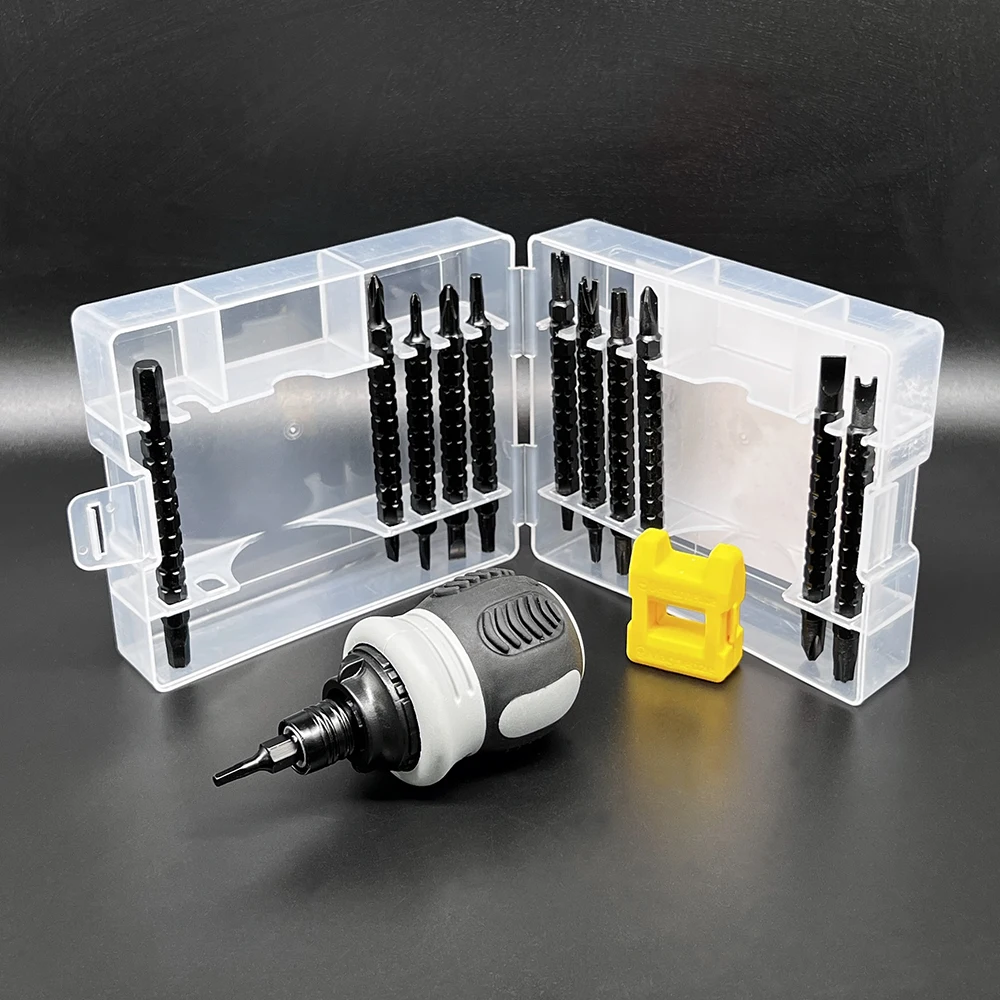24 in 1 Ratschen schrauben dreher 2,5 Sechs kant schraubens chl üssel 3D-Drucker Werkzeugs atz 3,0 Kreuz schraube Magnets ch raube Energie sparender Schraubens chl üssel – Detail 1