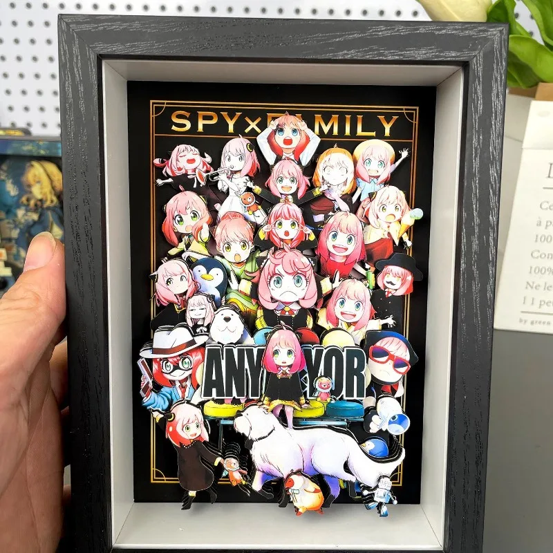 

Genuine SPY×FAMILY Anya Forger Family portrait decoration hanging paintings ornaments birthday gifts