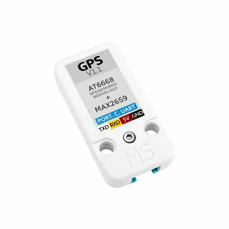 Módulo receptor GNSS de alta precisão M5Stack GPS Unit v1.1 com suporte multi-sistema AT6668 Chip