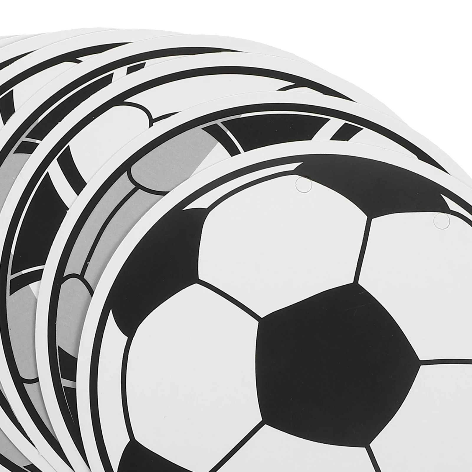 

5Sets SoccerBunting Banner FootballFlag PartySupplies Decorations Classroom SportsBirthday HangWalls Windows TreeBranches Doors