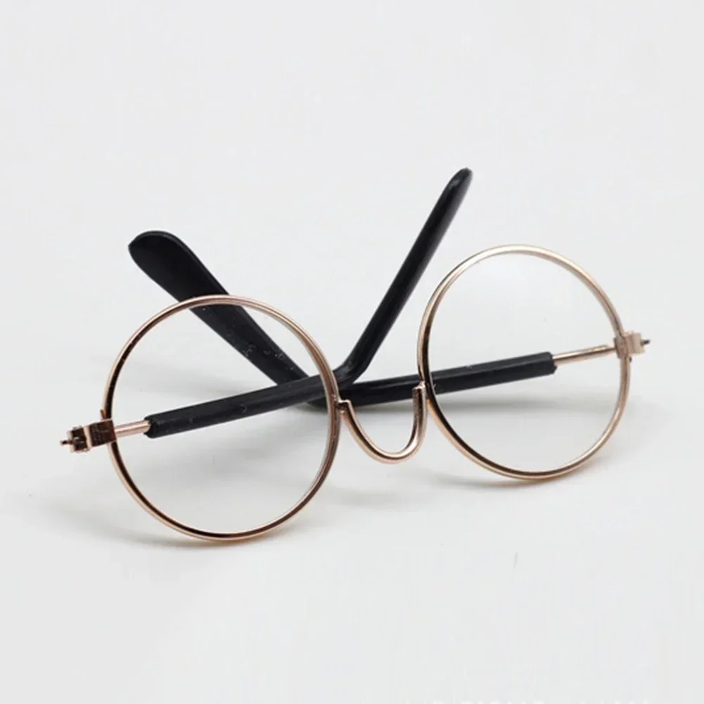 Para labubu moda gradiente óculos de sol 17cm mini roupas de boneca roupa para labubu ídolo bjd legal óculos boneca acessórios