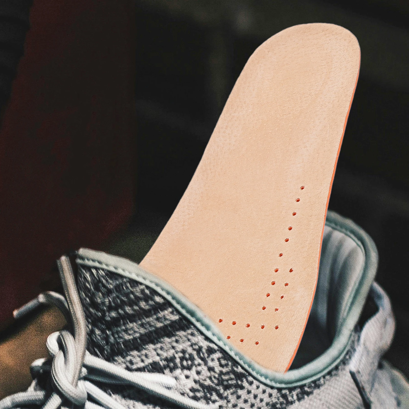

Premium Inner Height Increasing Insole Anti-Slip Shoe Lifts Taller Pad Comfortable Heightening Insoles For Dress Shoes