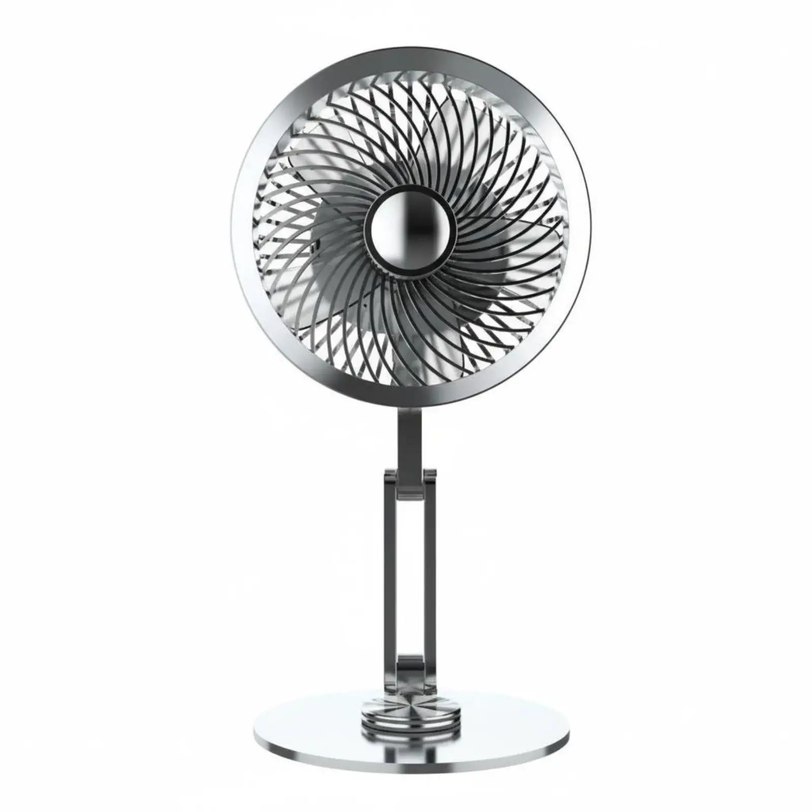 USB Desk Fan Metal Build Portable Energy-Storing Fan Long Battery Life Personal Cooling Device for Office Workers, Commuters,