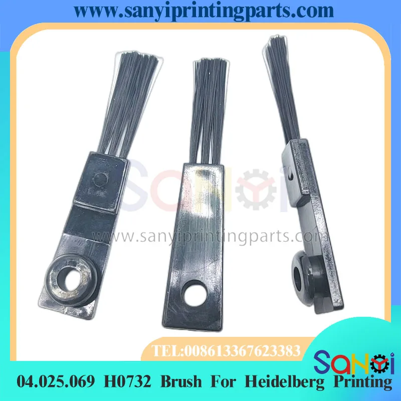 10 Pieces 04.025.069 H0732 Brush For Heidelberg OF GTO Printing Machine Parts