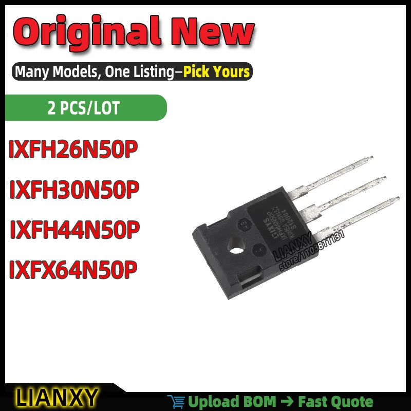 IXFH26N50P IXFH30N50P IXFX64N50P IXFH44N50P TO-247-3 N-CH MOSFET N-CHANNEL New Original