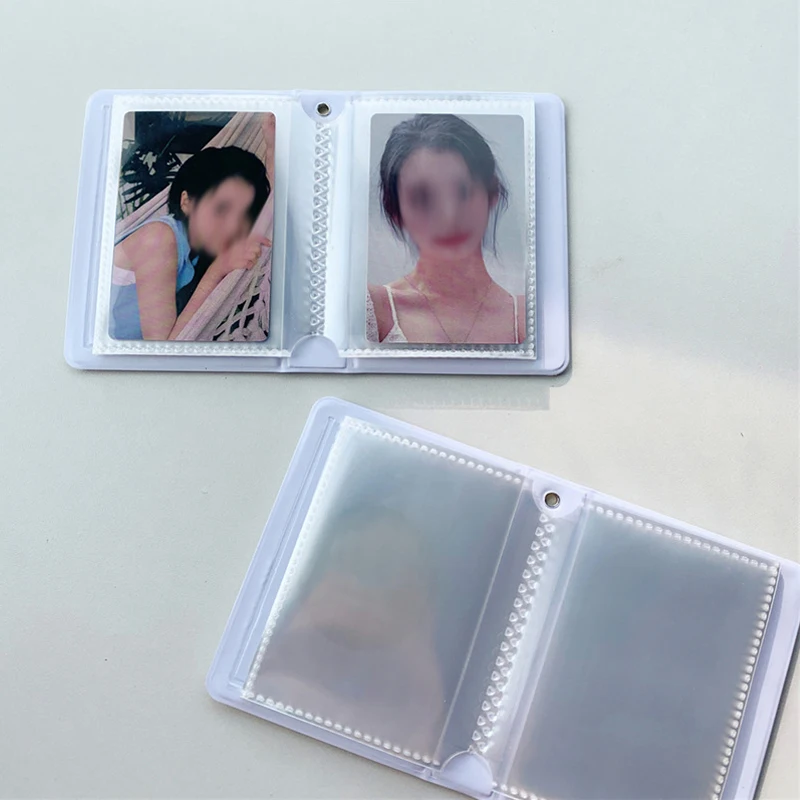 Ins 40Pocket Photocard 귀여운 3 인치 Kpop 바인더 하트 사진 앨범 홀더 바인딩 기계 아이돌 카드 수집 도서 포장 용품