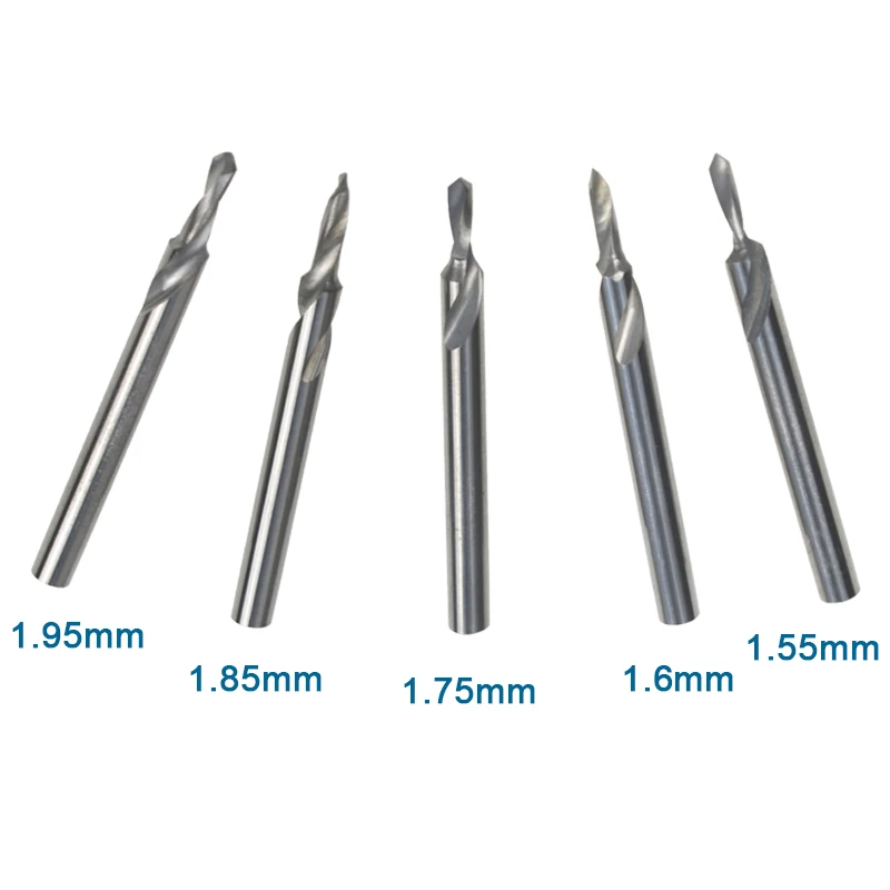 Dental Lab Instrument Dental Lab Tungsten Steel Carbide Drill Burs Use In Lab Pindex 2pcs/set