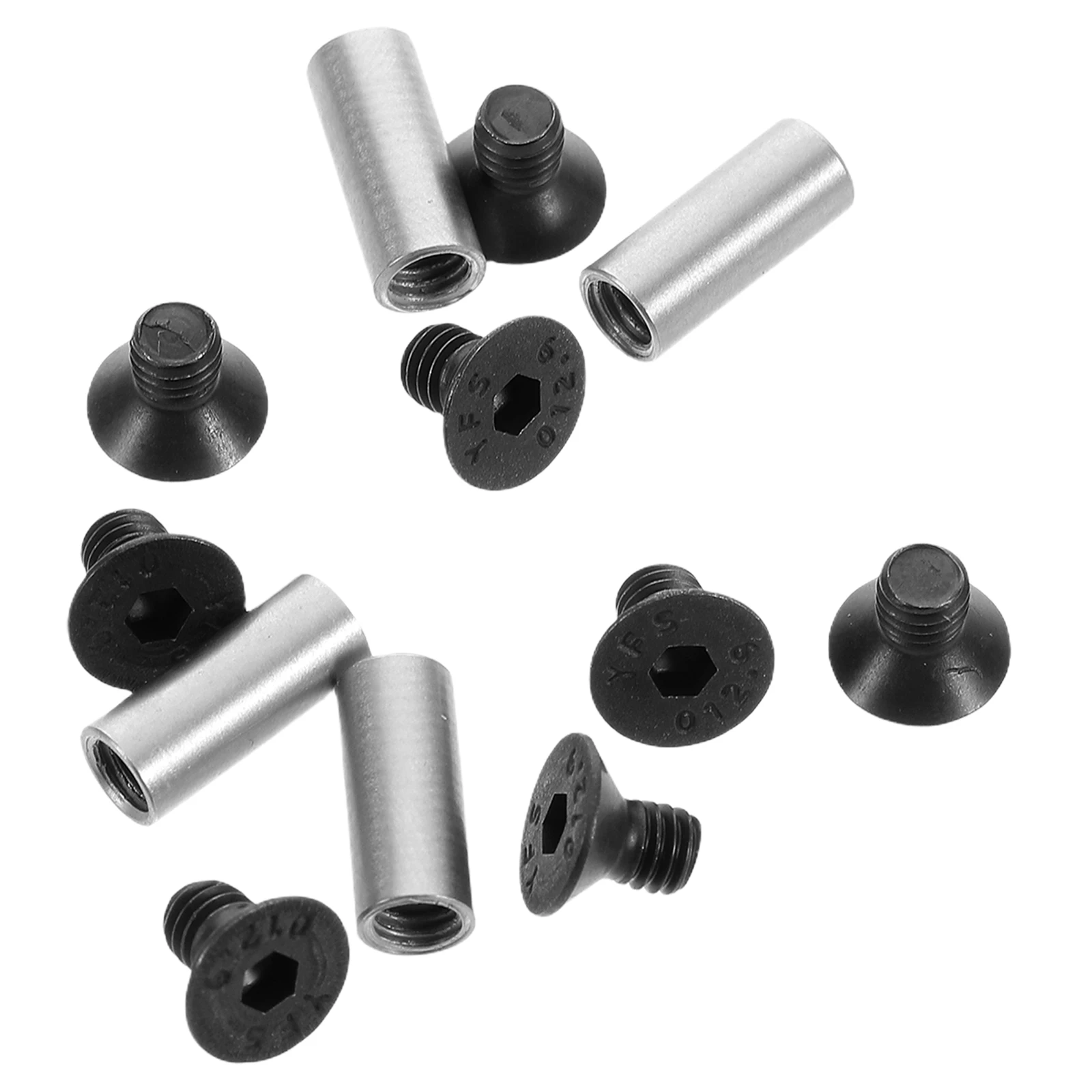 

4pcs Knife Handle Rivet Screw Set For Diy Metal Fastener Replacement Repair Kit Sturdy Kitchen Tool Accessory Hand Tools